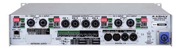 NXP8004 NETWORK POWER AMPLIFIER 4 X 800W @ 2 OHMS WITH PROTEA DIGITAL SIGNAL PROCESSING
